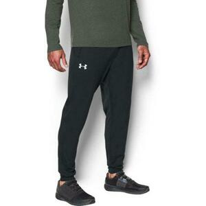 Under Armour Pánské tepláky Sportstyle Jogger black/white M, Černá / bílá