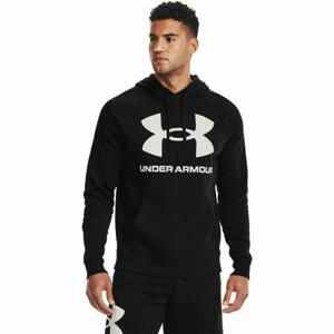 Under Armour Pánská mikina Rival Fleece Big Logo HD black S, Černá