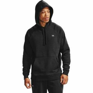 Under Armour Pánská mikina Rival Fleece Hoodie black S, Černá