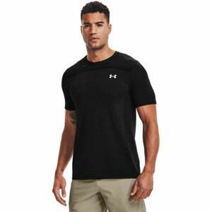 Under Armour Pánské triko Seamless SS, Černá, XL