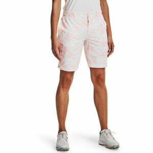 Under Armour Dámské golfové kraťasy Links Printed Short white 8, Bílá