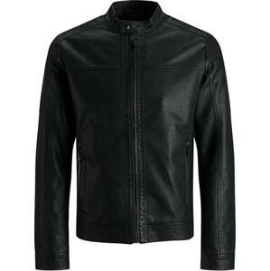 Jack&Jones Pánská bunda JJEWARNER 12182461 Black S