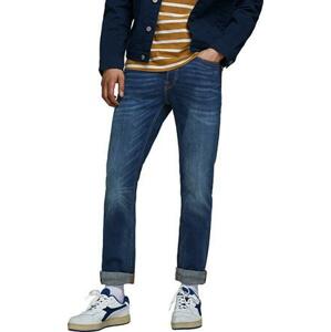 Jack&Jones Pánské džíny Slim Straight Fit JJITIM 12146384 Blue Denim 34/32