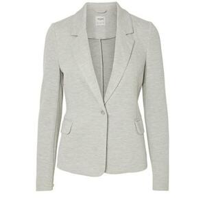 Vero Moda Dámský blejzr VMJULIA 10154123 Light Grey Melange 38