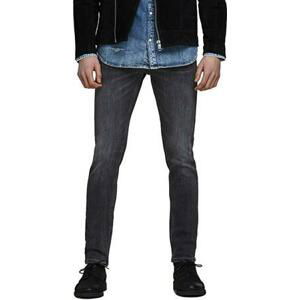 Jack&Jones Pánské džíny JJIGLENN Slim Fit 12159030 Black Denim 32/32