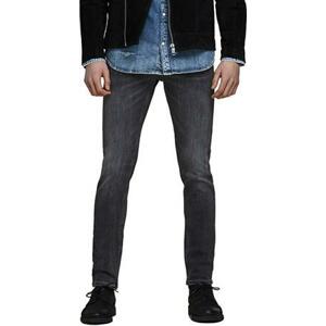 Jack&Jones Pánské džíny JJIGLENN Slim Fit 12159030 Black Denim 33/32