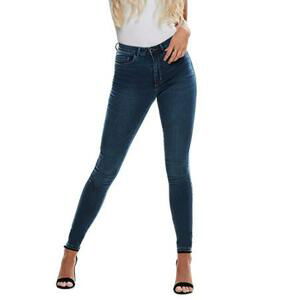 ONLY Dámské džíny ONLROYAL Skinny Fit 15181725 Dark Blue Denim S/32