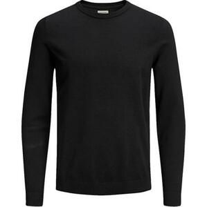 Jack&Jones Pánský svetr JJEBASIC 12137190 Black L