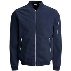 Jack&Jones Pánská bunda JJERUSH BOMBER 12165203 Navy Blazer S