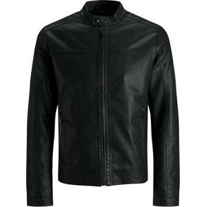 Jack&Jones Pánská bunda JJEWARNER 12182461 Black M