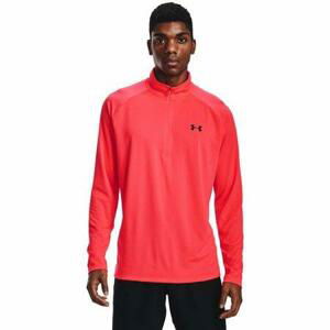 Under Armour Tech 2.0 1/2 Zip pánské triko dlouhý rukáv 1328495-628 Beta