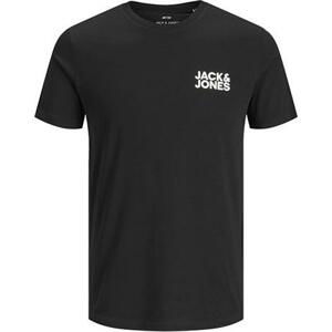 Jack&Jones Pánské triko JJECORP Slim Fit 12151955 Black XXL