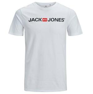 Jack&Jones Pánské triko JJECORP Slim Fit 12137126 White XL