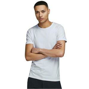 Jack&Jones Pánské triko JJEBASIC Stretch Fit 12058529 OPTICAL WHITE L