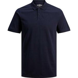 Jack&Jones Pánské polo triko Slim Fit JJEBASIC 12136516 Navy Blazer XL