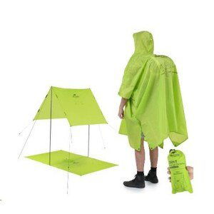 Naturehike 3v1 poncho 210T 300g - zelené