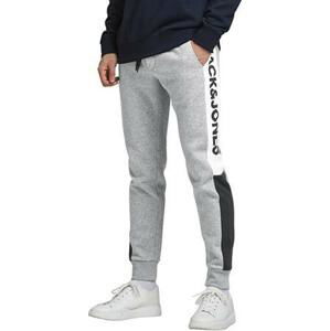 Jack&Jones Pánské tepláky JJIWILL 12197199 Light Grey Melange S