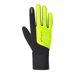 Etape - rukavice SKIN WS+, černá/žlutá fluo S