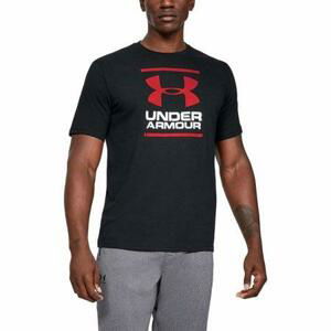 Under Armour Pánské triko GL Foundation SS T black / white / red XXL