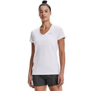 Under Armour Dámské triko Tech SSV - Solid white L, Bílá