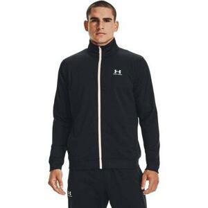 Under Armour Pánská mikina/bunda SPORTSTYLE TRICOT JACKET black 3XL, Černá, XXXL