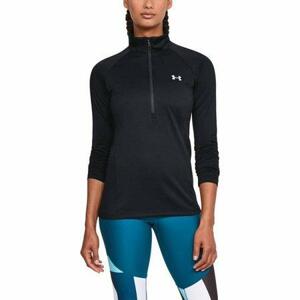 Under Armour Dámské triko Tech 1/2 Zip - Solid, Černá, XS