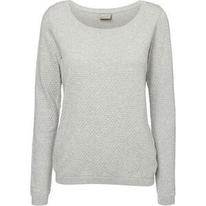 Vero Moda Dámský svetr VMCARE Regular Fit 10136644 Light Grey Melange L