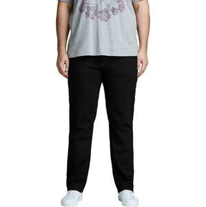 Jack&Jones PLUS Pánské džíny Slim Fit JJITIM JJORIGINAL 12153645 Black Denim 40/32