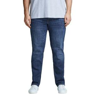 Jack&Jones PLUS Pánské džíny Slim Fit JJITIM JJORIGINAL 12153646 Blue Denim 44/32