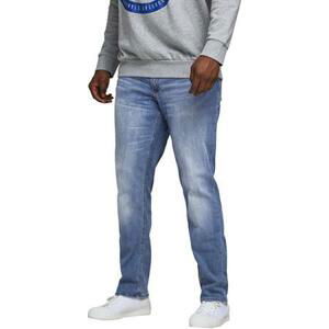 Jack&Jones PLUS Pánské džíny Slim Fit JJIGLENN JJORIGINAL 12188524 Blue Denim 42/32