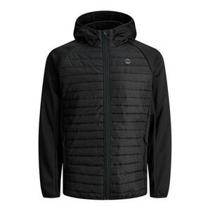 Jack&Jones PLUS Pánská bunda JJEMULTI 12182318 Black 3XL, XXXL