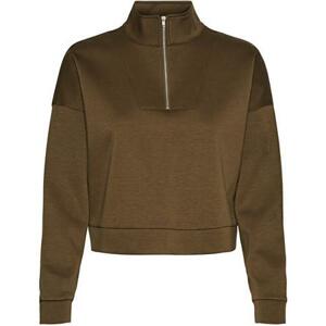 Vero Moda Dámská mikina VMBJANKA Relaxed Fit 10256766 Dark Olive XS