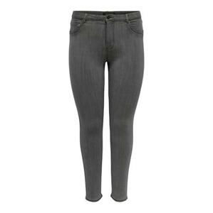 ONLY CARMAKOMA Dámské džíny CARSTORM LIFE Skinny Fit 15247251 Grey Denim XL/32