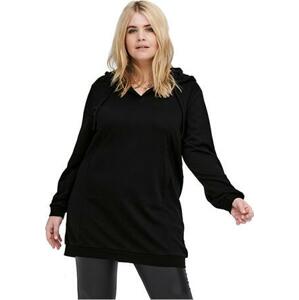 ONLY CARMAKOMA Dámská mikina CARSIV Regular Fit 15247165 Black 3XL/4XL, XXXL