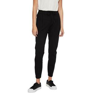 Vero Moda Dámské kalhoty VMEVA Regular Fit 10197909 Black L/30