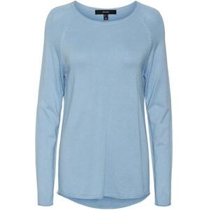 Vero Moda Dámský svetr VMNELLIE Relaxed Fit 10220902 Blue Bell XL