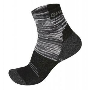 Husky Ponožky Hiking černá/šedá M (36-40), 36 - 40