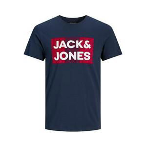 Jack&Jones Pánské triko JJECORP Slim Fit 12151955 Navy Blazer PLAY L