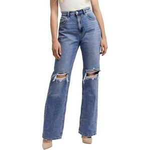 Vero Moda Dámské džíny VMKITHY Straight Fit 10255230 Medium Blue Denim 27/32