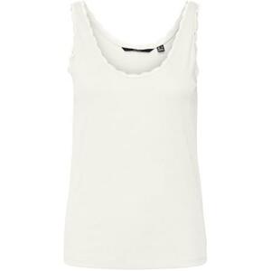 Vero Moda Dámské tílko VMGEMMA Regular Fit 10265013 Snow White M