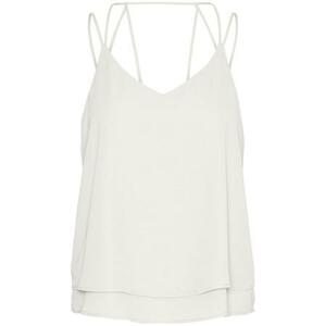 Vero Moda Dámské tílko VMPOEL Relaxed Fit 10248451 Cloud Dancer M