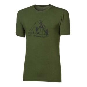 PROGRESS PIONEER "TEEPEE" pánské triko s bambusem XL khaki