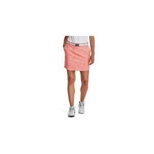 Under Armour Dámské sukně Links Woven Printed Skort pink 6, Růžová