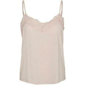 Vero Moda Dámské tílko VMJUNE Regular Fit 10262300 Parfait Pink S