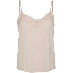 Vero Moda Dámské tílko VMJUNE Regular Fit 10262300 Parfait Pink M