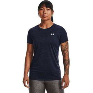 Under Armour Dámské triko Tech SSC - Twist midnight navy XS, Tmavě, modrá