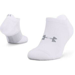 Under Armour Běžecké ponožky ArmourDry Run No Show white M, Bílá, 40 - 42