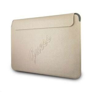 Guess PU Saffiano Computer Sleeve 13" Light Gold