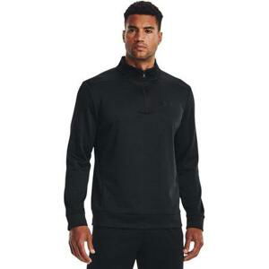 Under Armour Pánská mikina Armour Fleece 1/4 Zip black 3XL, Černá, XXXL