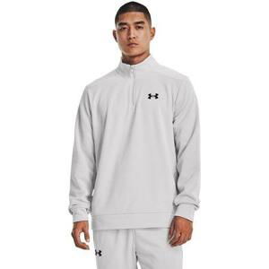 Under Armour Pánská mikina Armour Fleece 1/4 Zip halo gray XL, Šedá